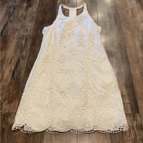 Lilly Pulitzer Dresses & Skirts - Lilly Pulitzer White Halter Sundress for Brides